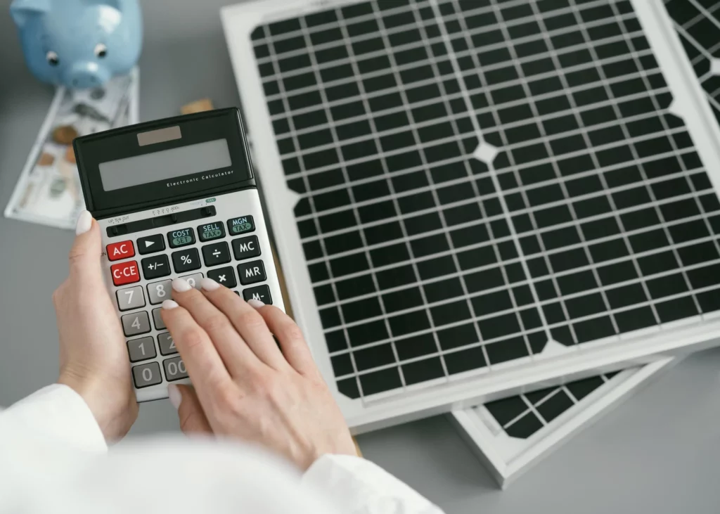 Calcul puissance panneaux solaires