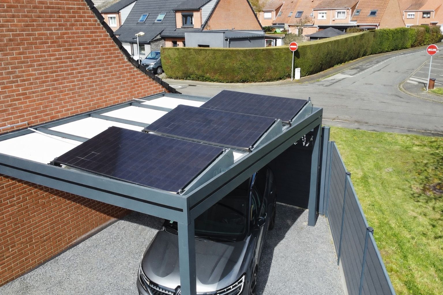 Pose sur toit plat, réalisation 3 (particulier)